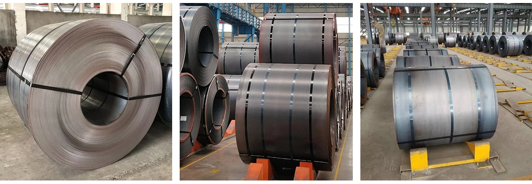 Hot Rolled Iron/Alloy Steel Plate Coil Strip Sheet Ss400 Q235 Q345 SPHC Black Steel Plate