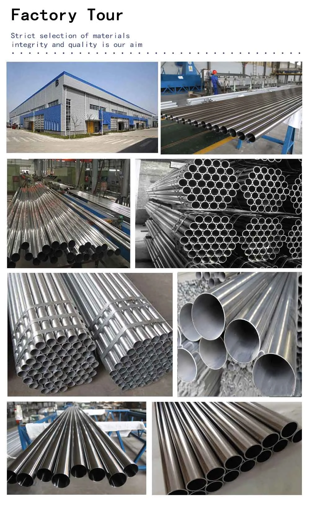 Factory Supply Tube Heat Resistant 304 316L 310S 309S 800 825 840 Stainless Steel Titanium Welded Tube Pipe Per Meter